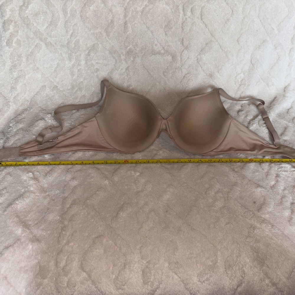 Hanes Size large Women's Back Closure Brass (2) Black/Beige - Picture 9 of 10